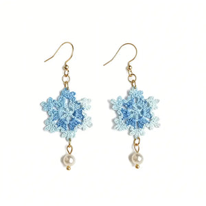 Christmas Snowflake Earrings