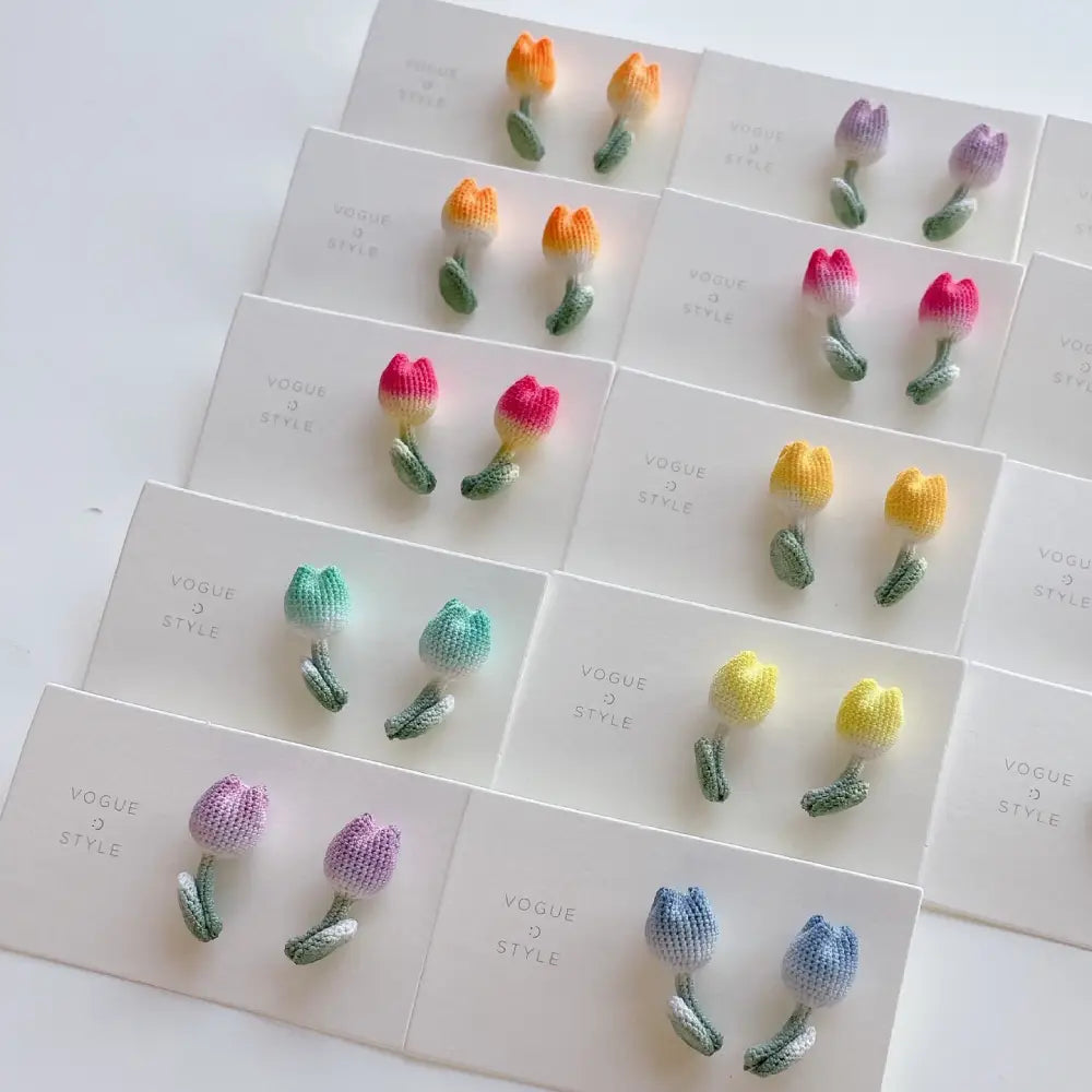 tulip studearrings for women