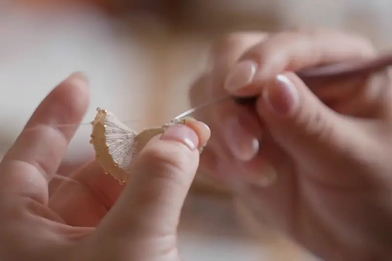 What Materials We Use for Crafting Micro Crochet Earrings?