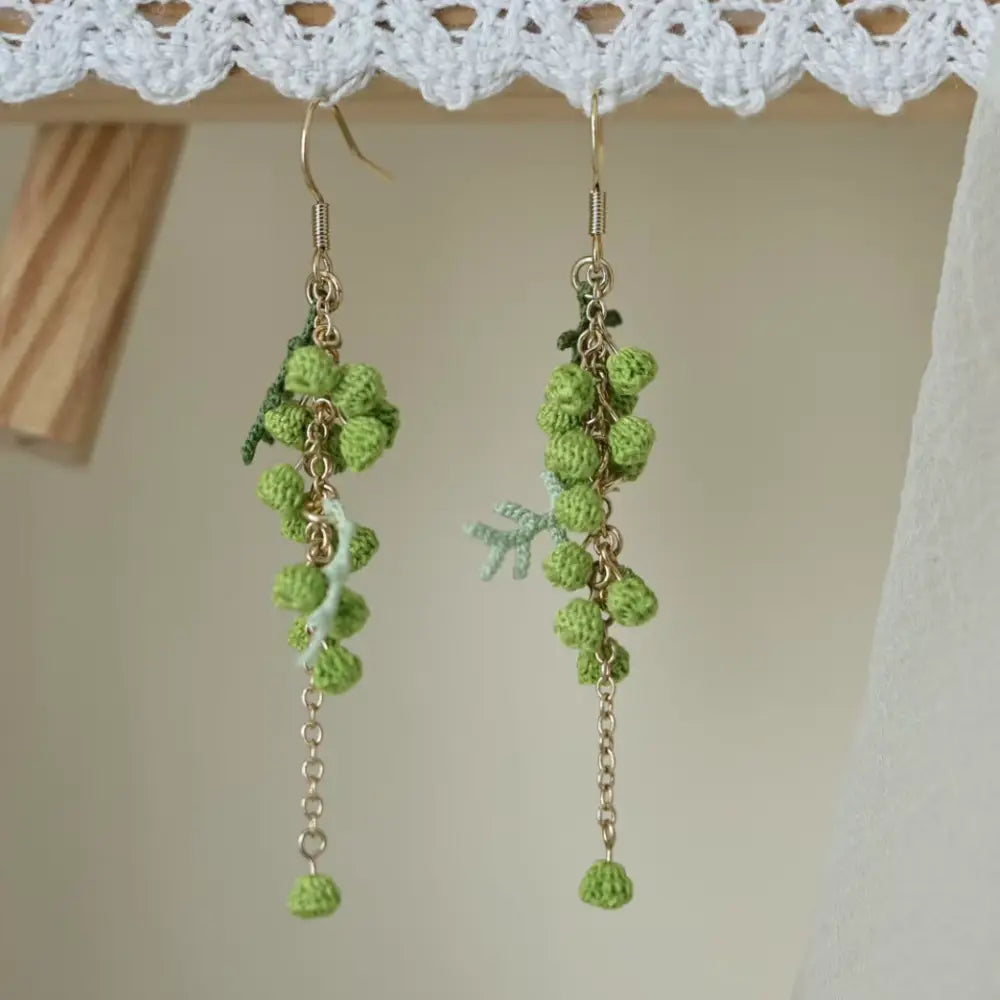 Handmade Golden Wattle Earrings