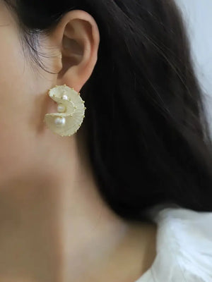 micro crochet earrings