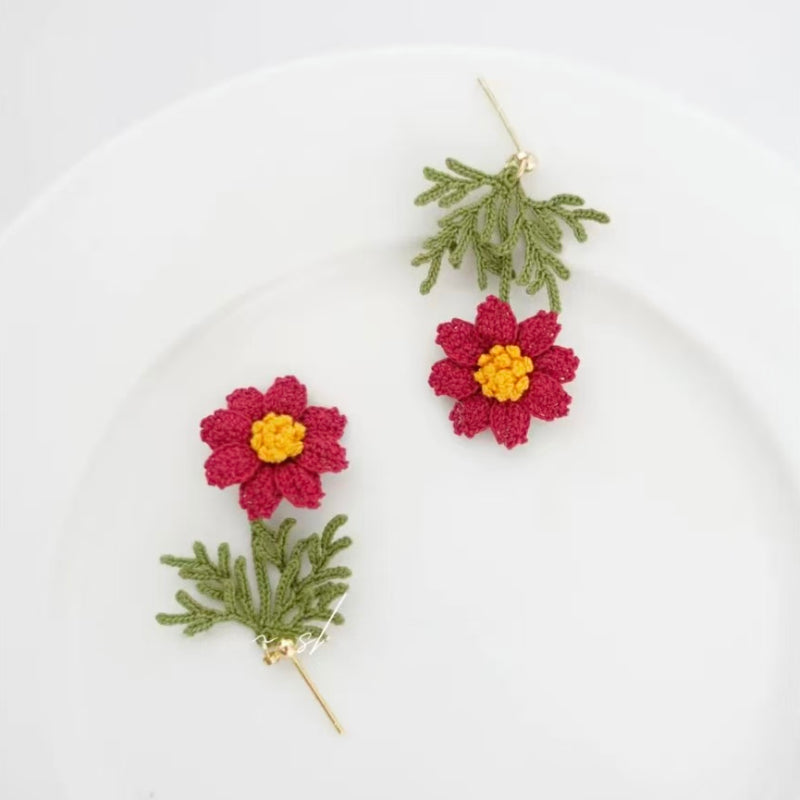 gesang flower earrings
