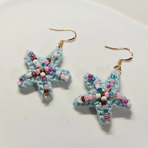 starfish drop earrings